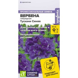 Цветы Вербена Тускани гибридная Синяя/Сем Алт/цп 4 шт. НОВИНКА