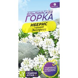 Цветы Иберис Экспресс горький/Сем Алт/цп 0,1гр. Альпийская горка