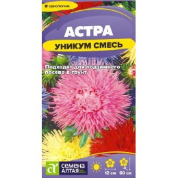Цветы Астра Уникум Смесь/Сем Алт/цп 0,2 гр.